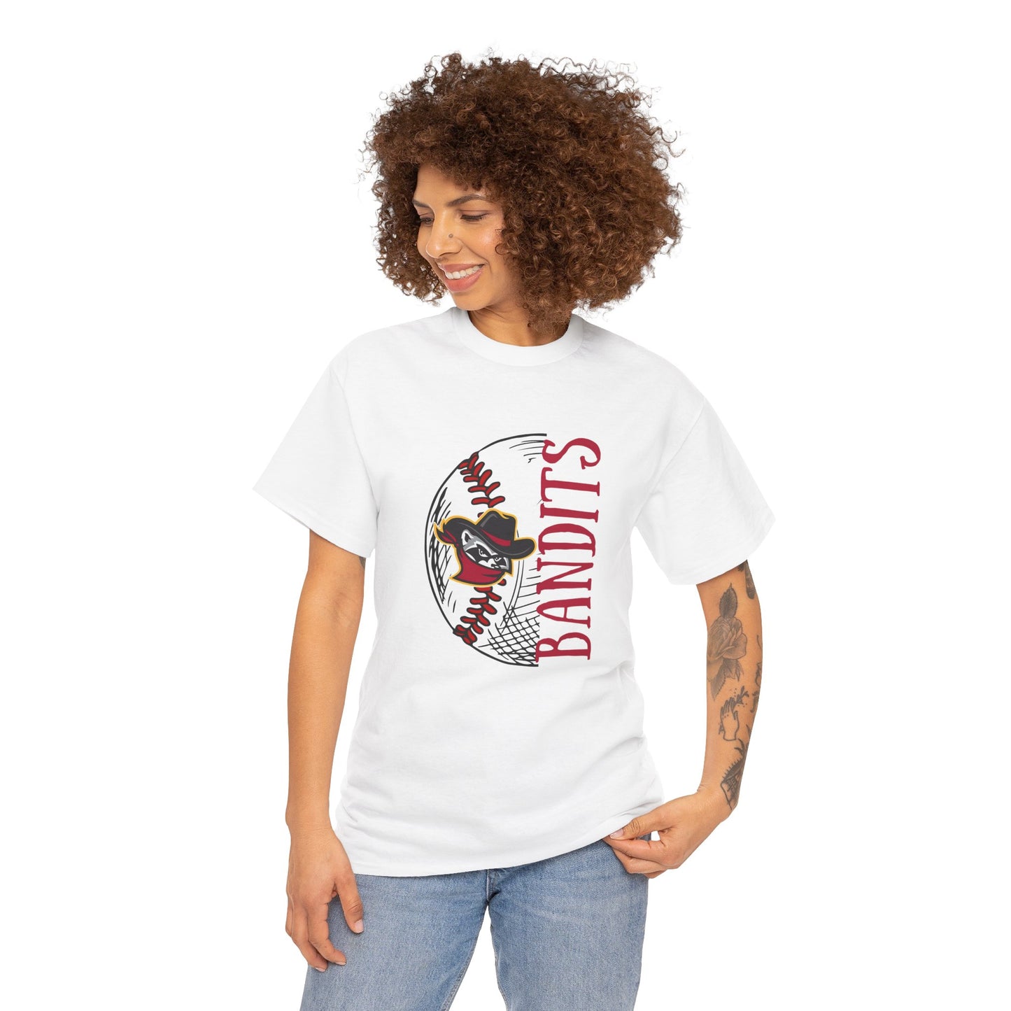 Bandits Baseball - Unisex Cotton T-shirt