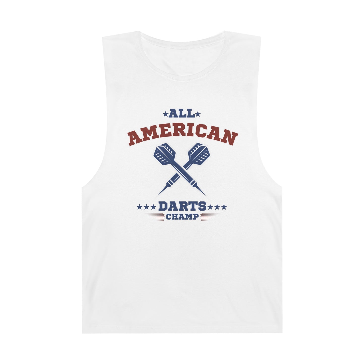 All-American Darts Champ - Unisex Cotton Tank
