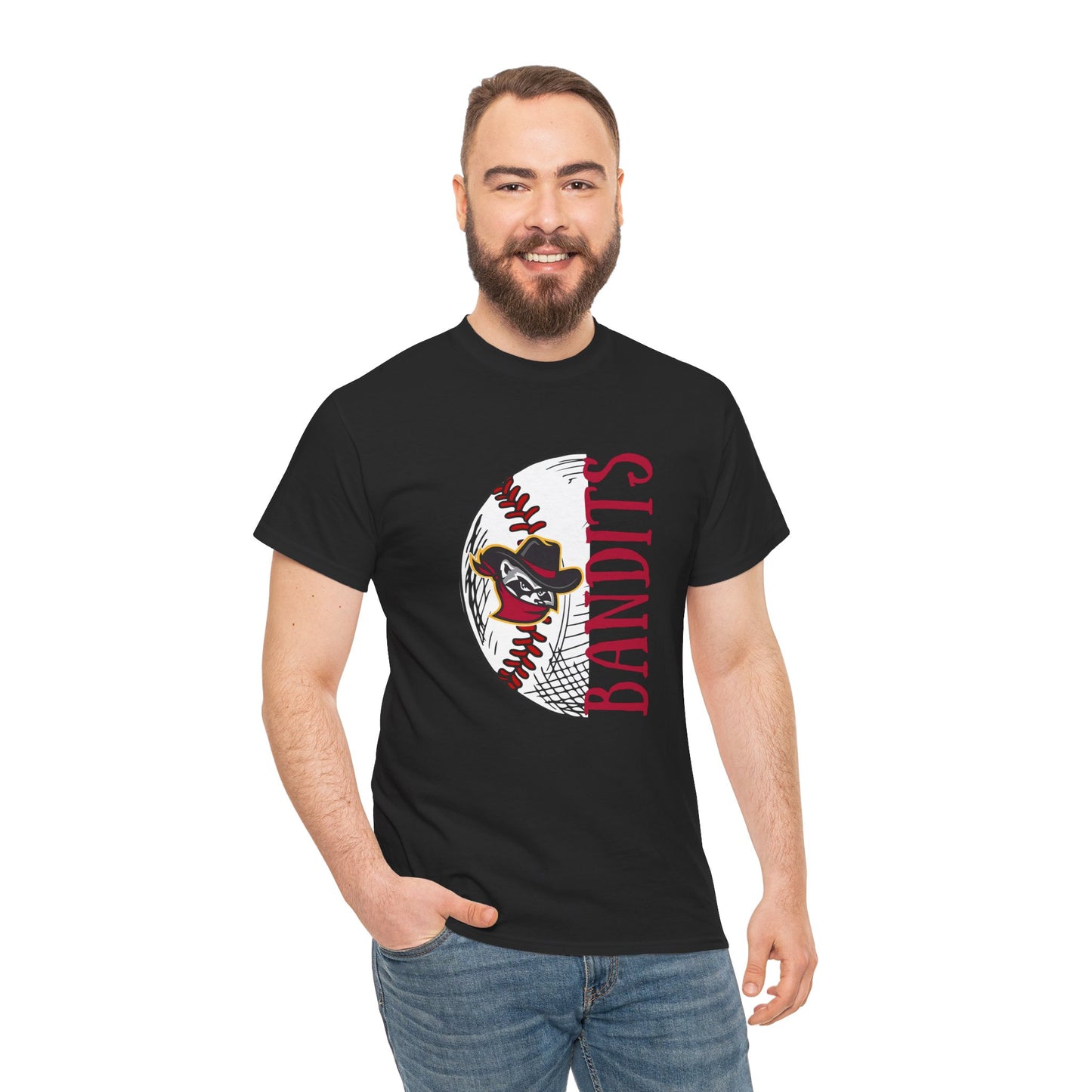 Bandits Baseball - Unisex Cotton T-shirt