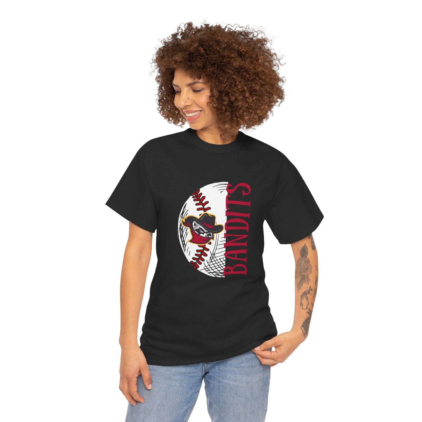 Bandits Baseball - Unisex Cotton T-shirt