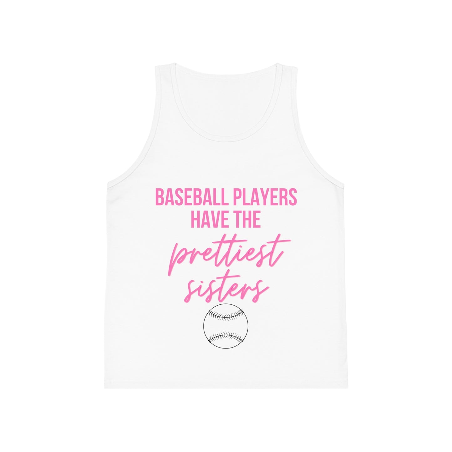 Baseball Players Have the Prettiest Sisters - Kid's Jersey Tank Top