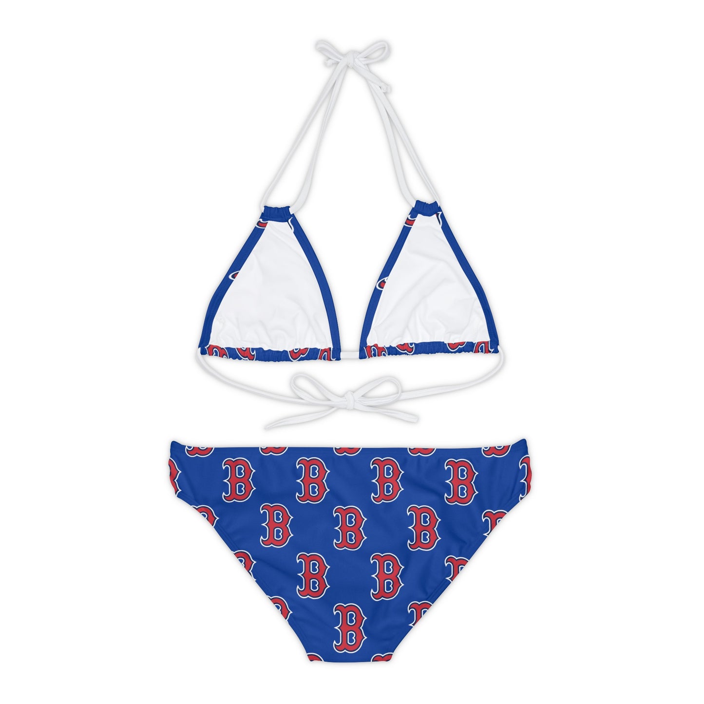 Boston Red Sox Strappy Bikini Set: Show Your Team Spirit in Style