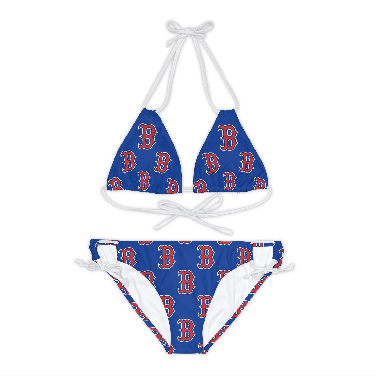 Boston Red Sox Strappy Bikini Set: Show Your Team Spirit in Style