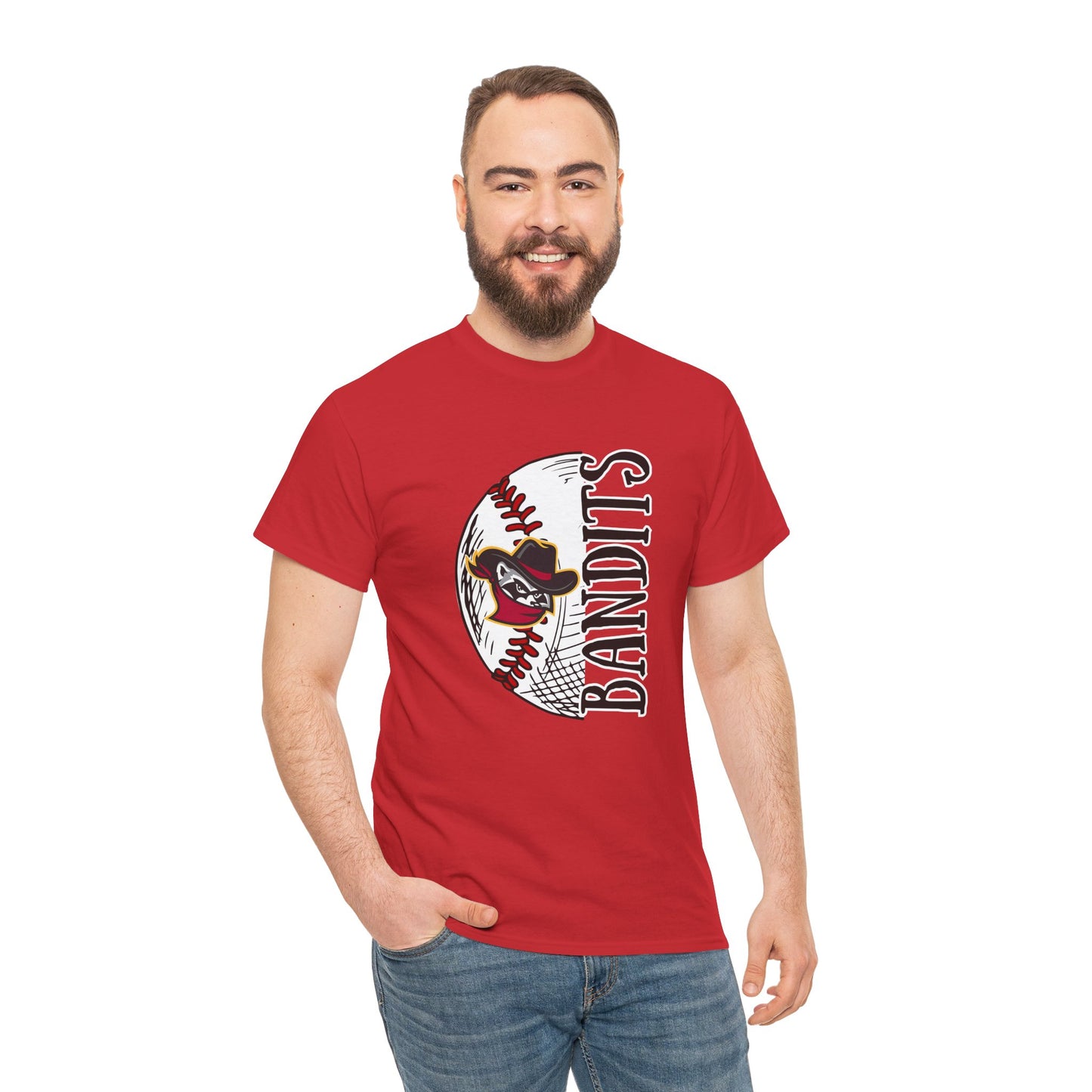 Bandits Baseball - Unisex Cotton T-shirt