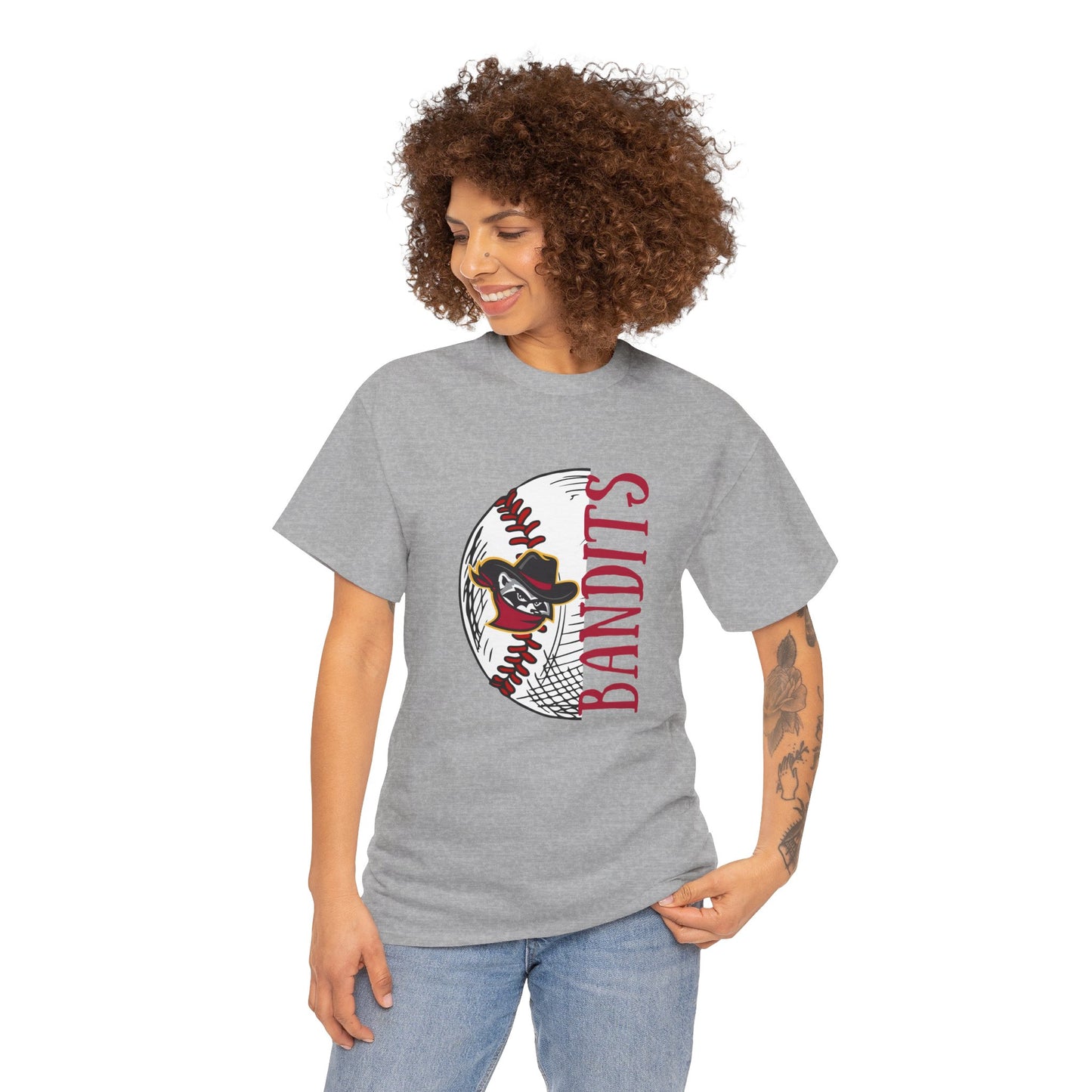 Bandits Baseball - Unisex Cotton T-shirt