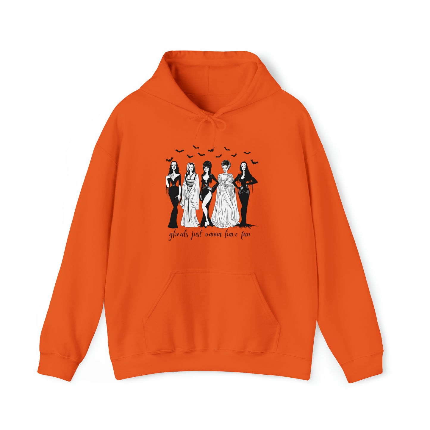 Ghouls Just Wanna Have Fun - Halloween Themed Hooded Sweatshirt