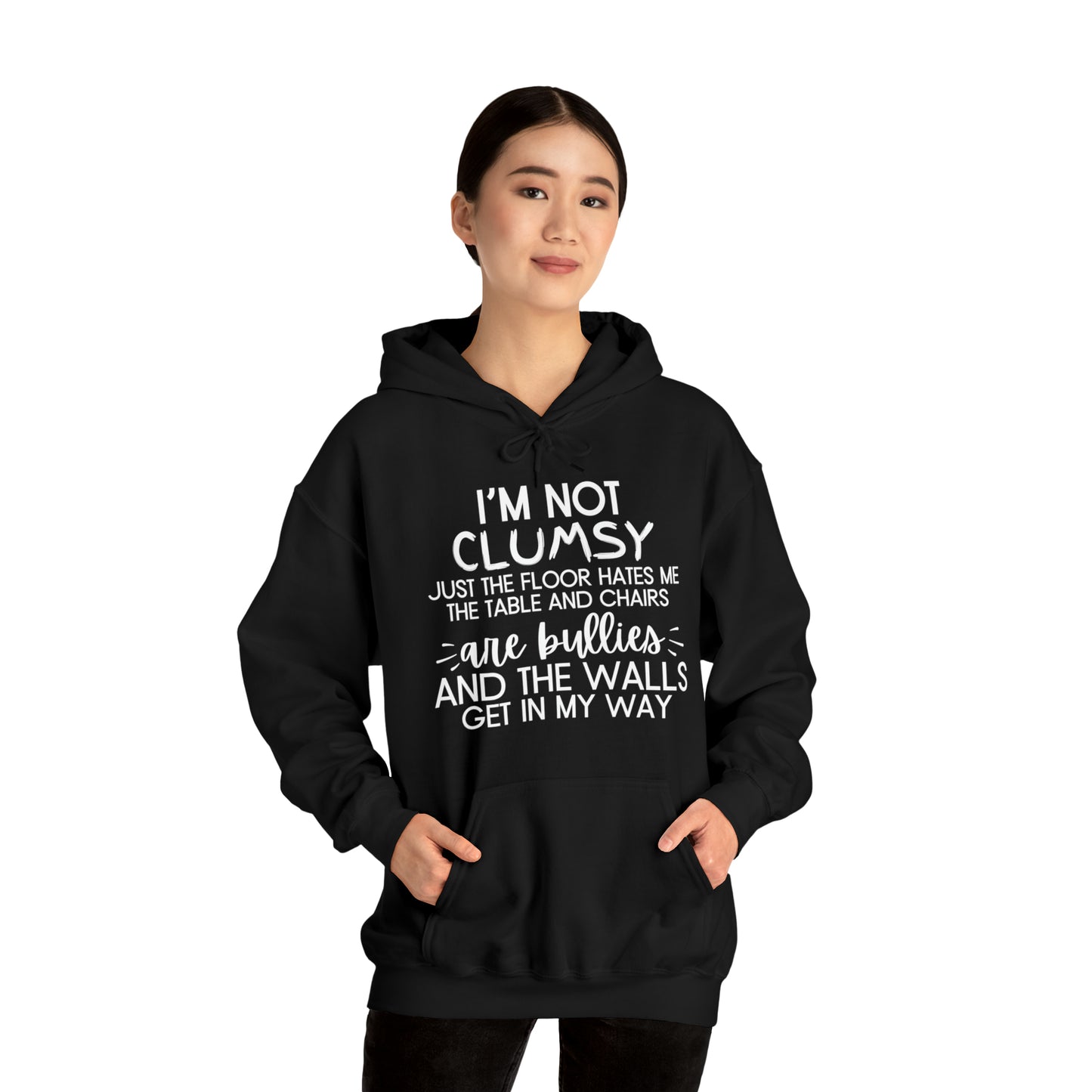 I'm Not Clumsy - Hooded Sweatshirt - Quirky Humor