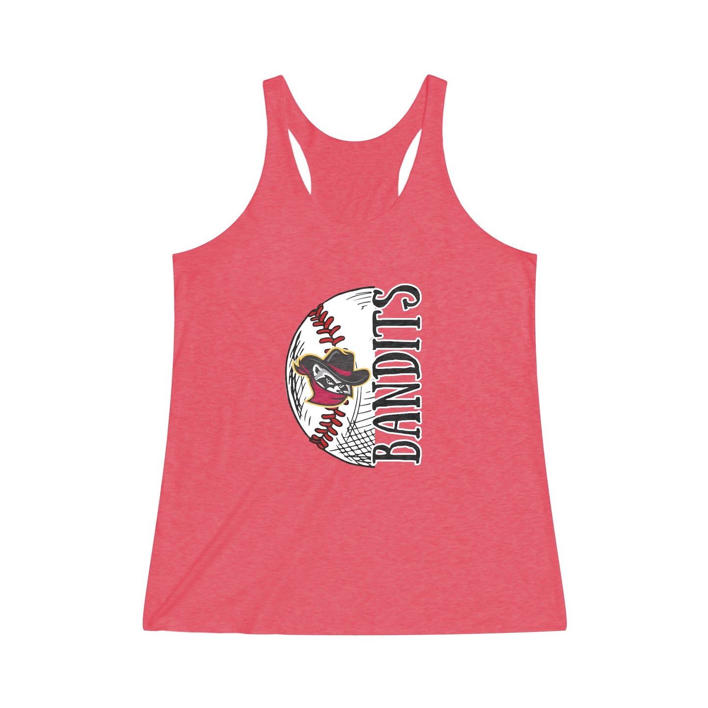 Bandits Baseball - Women's Tri-Blend Racerback Tank