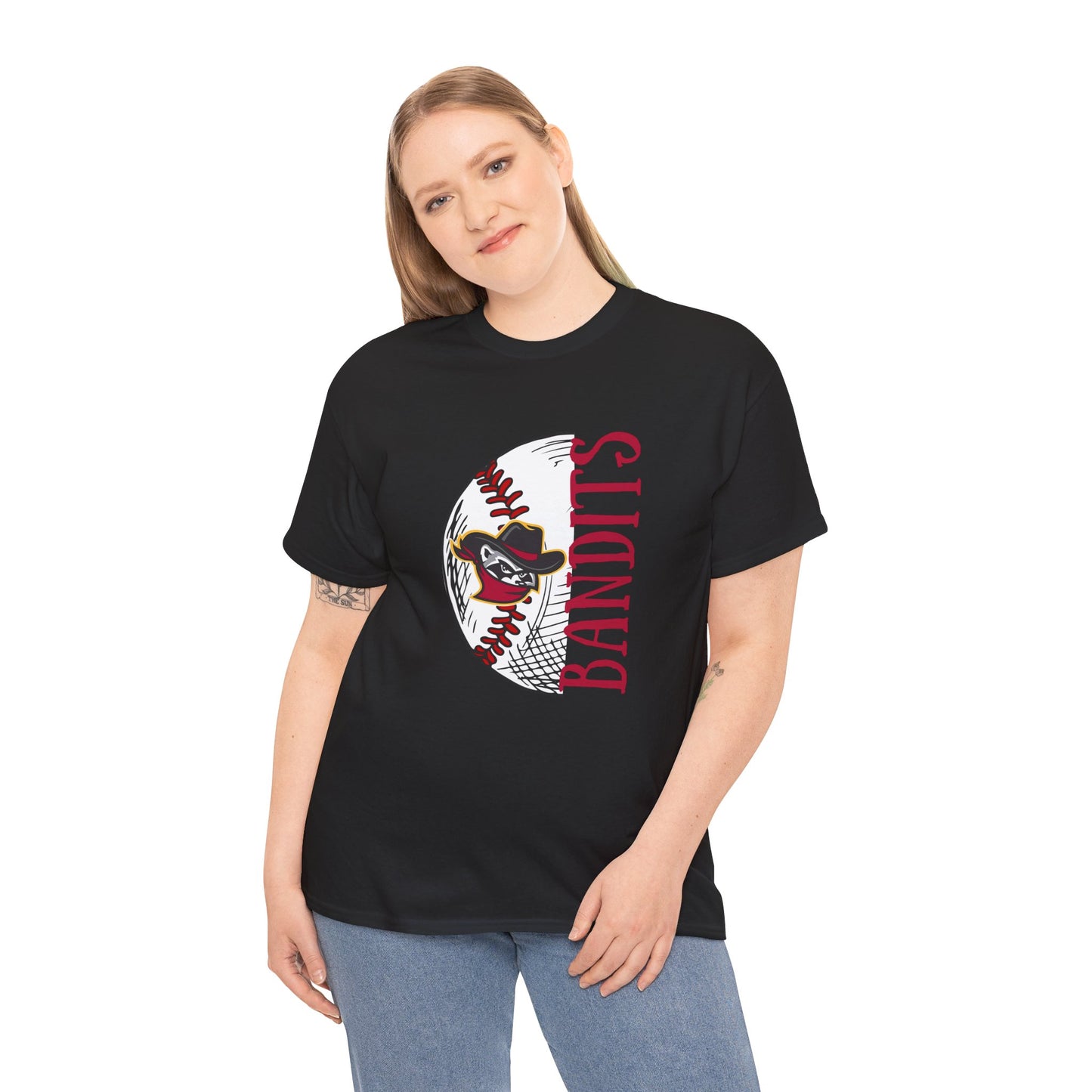 Bandits Baseball - Unisex Cotton T-shirt