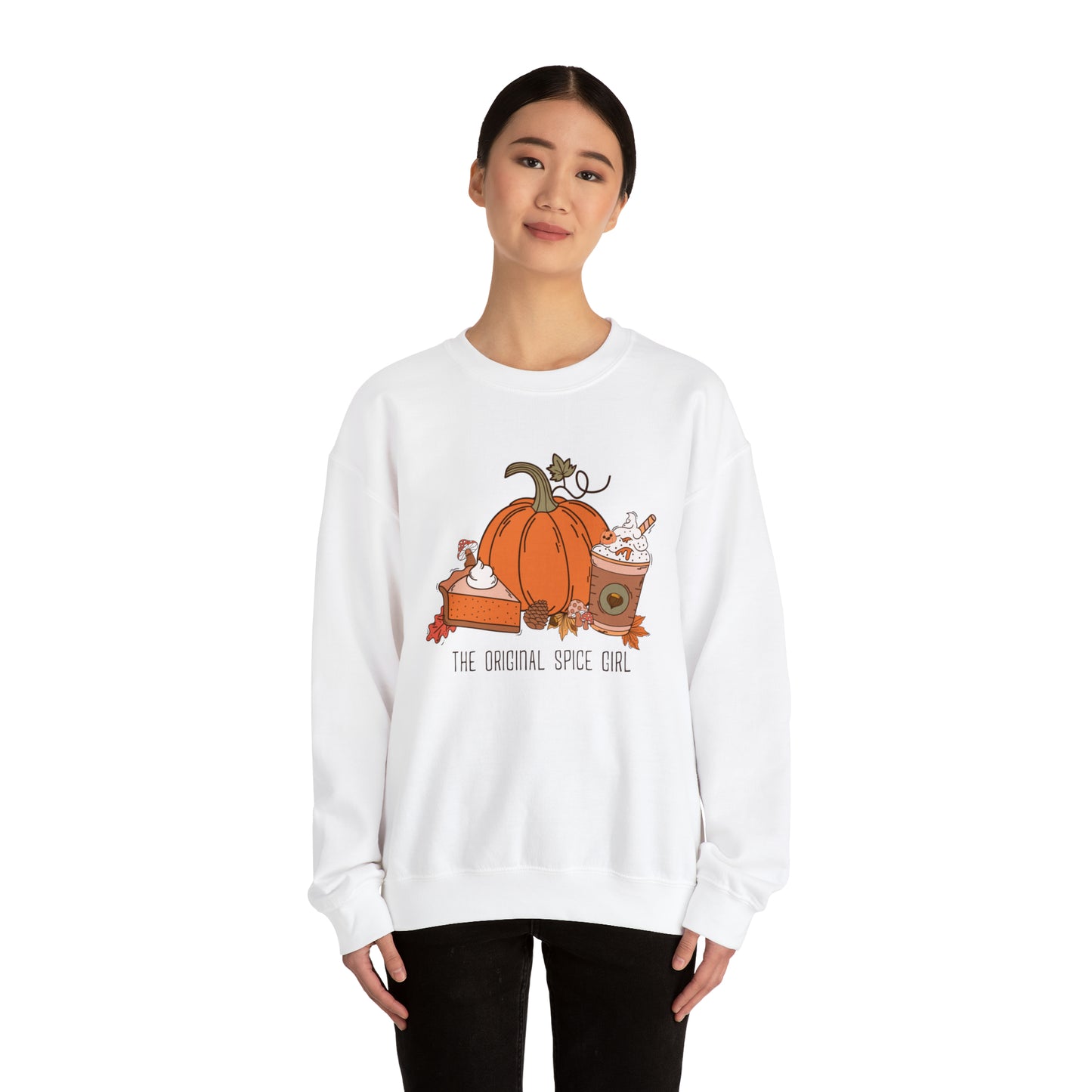 The Original Spice Girl - Fall-Themed Crewneck Sweatshirt