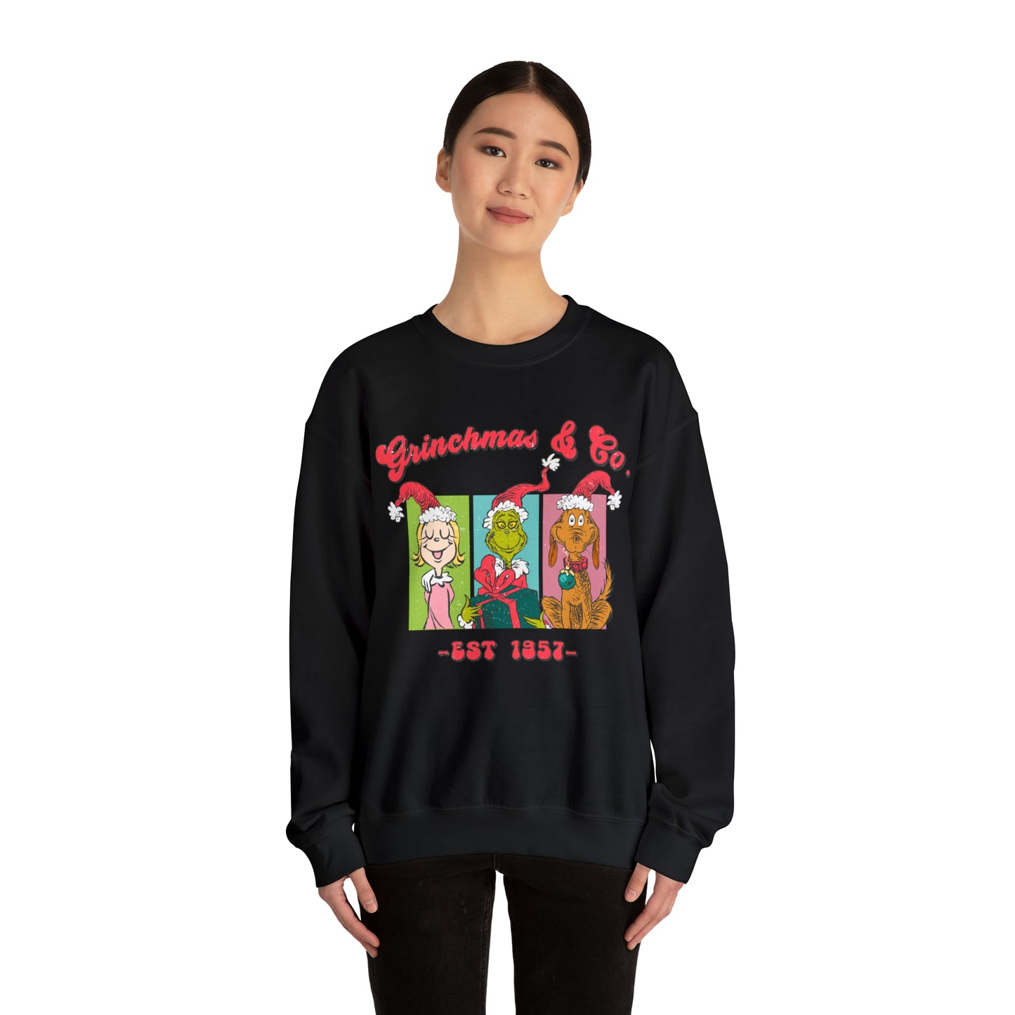 Grinchmas & Co. - Est. 1957 - Crewneck Sweatshirt - Christmas