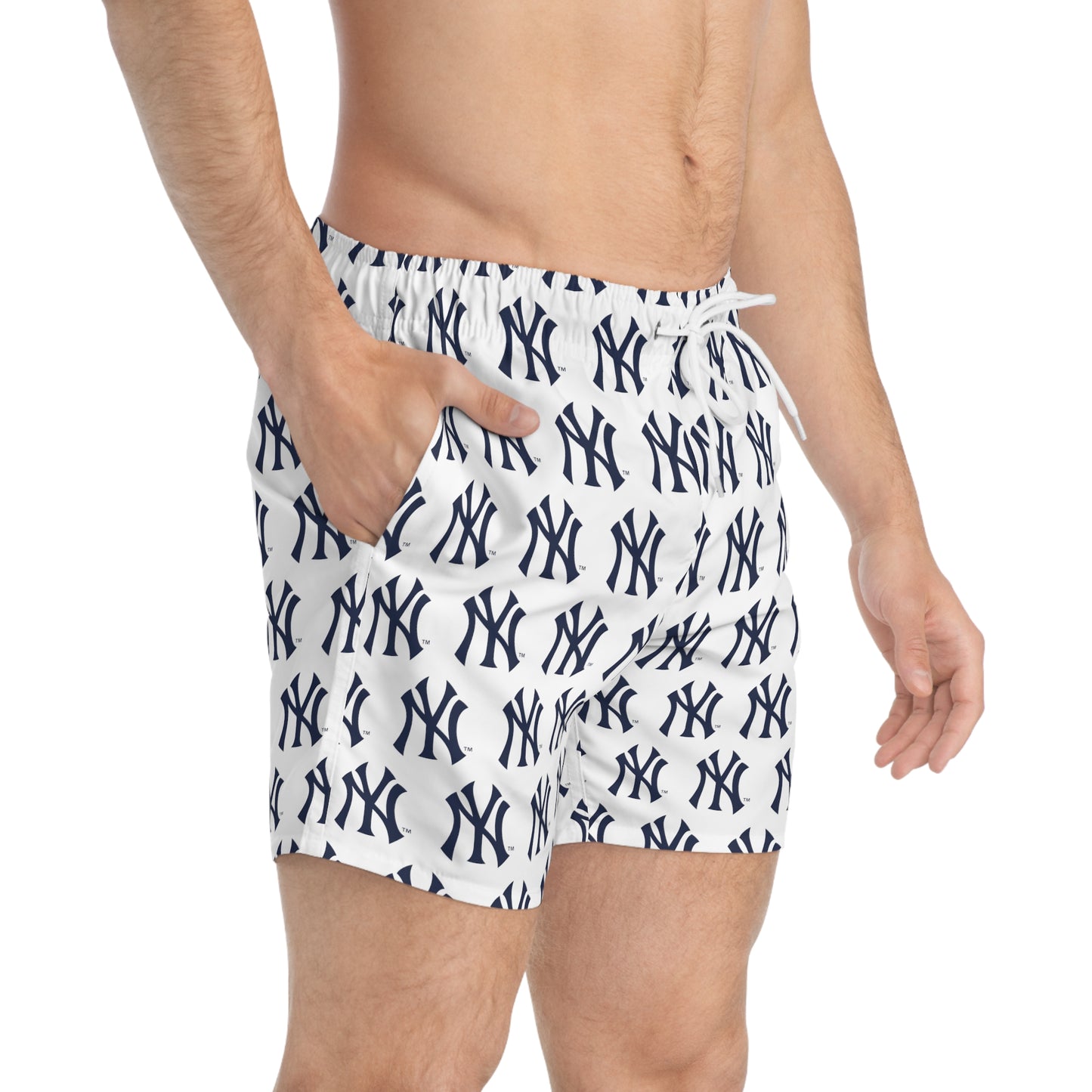 New York Yankees Men's Swim Trunks: Show Your Team Spirit with Stylish