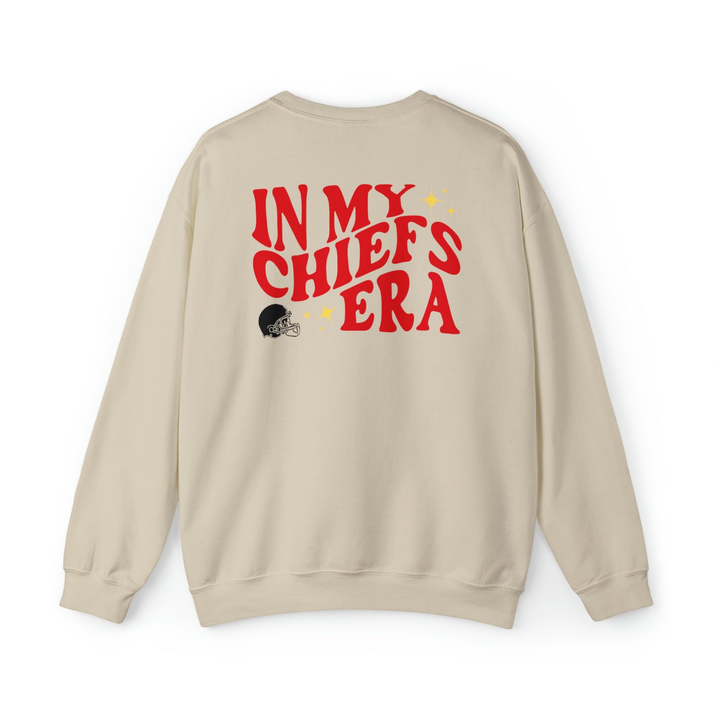 In My Chiefs Era - Football Fan Sweatshirt - Travis Kelce/Taylor Swift