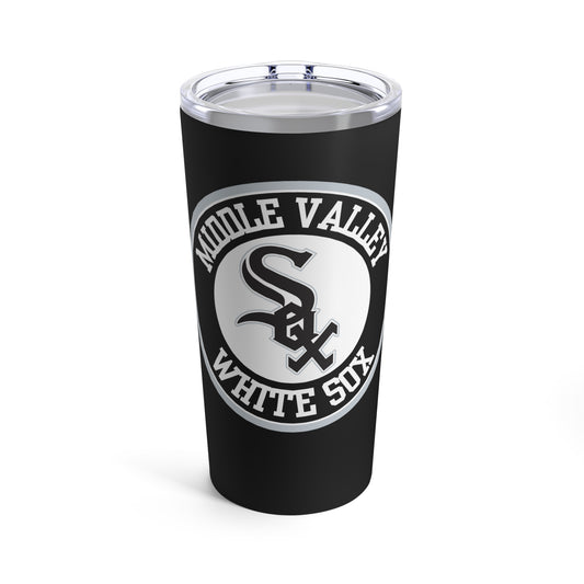 Middle Valley White Sox - Tumbler 20oz - Black