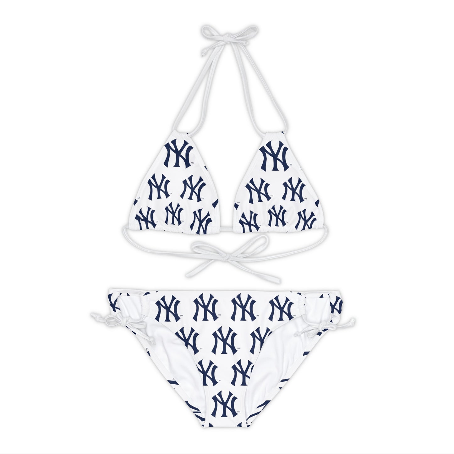 New York Yankees Strappy Bikini Set: Show Your Team Spirit in Style