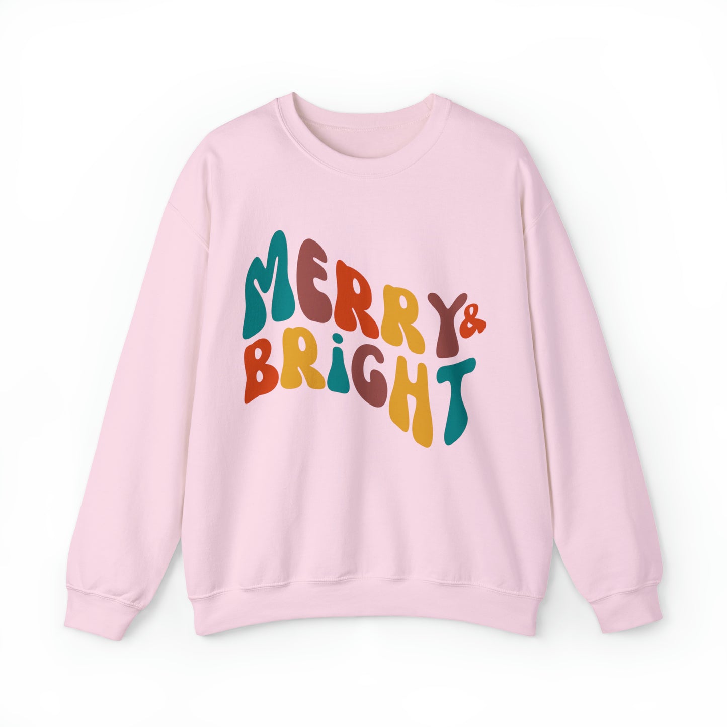 Merry & Bright - Crewneck Sweatshirt - Christmas