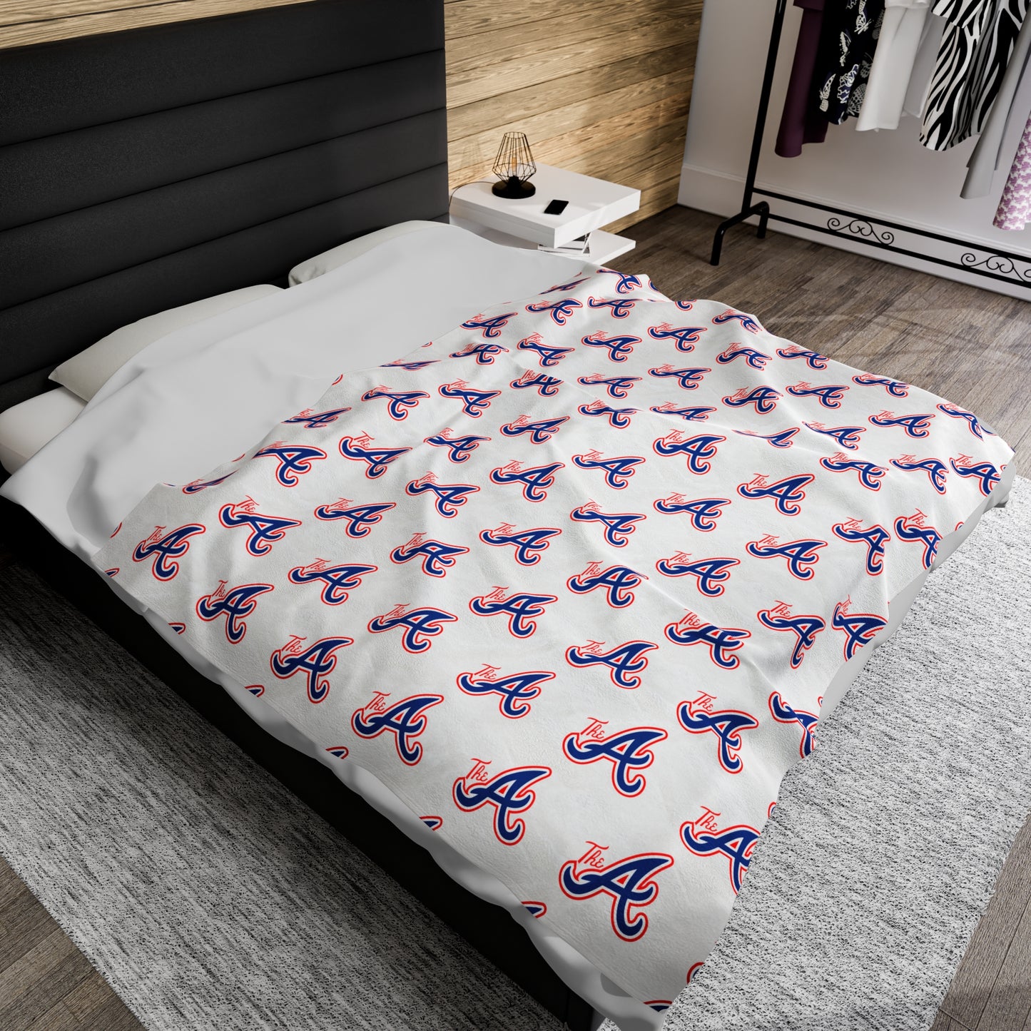 Atlanta Braves - Velveteen Plush Blanket