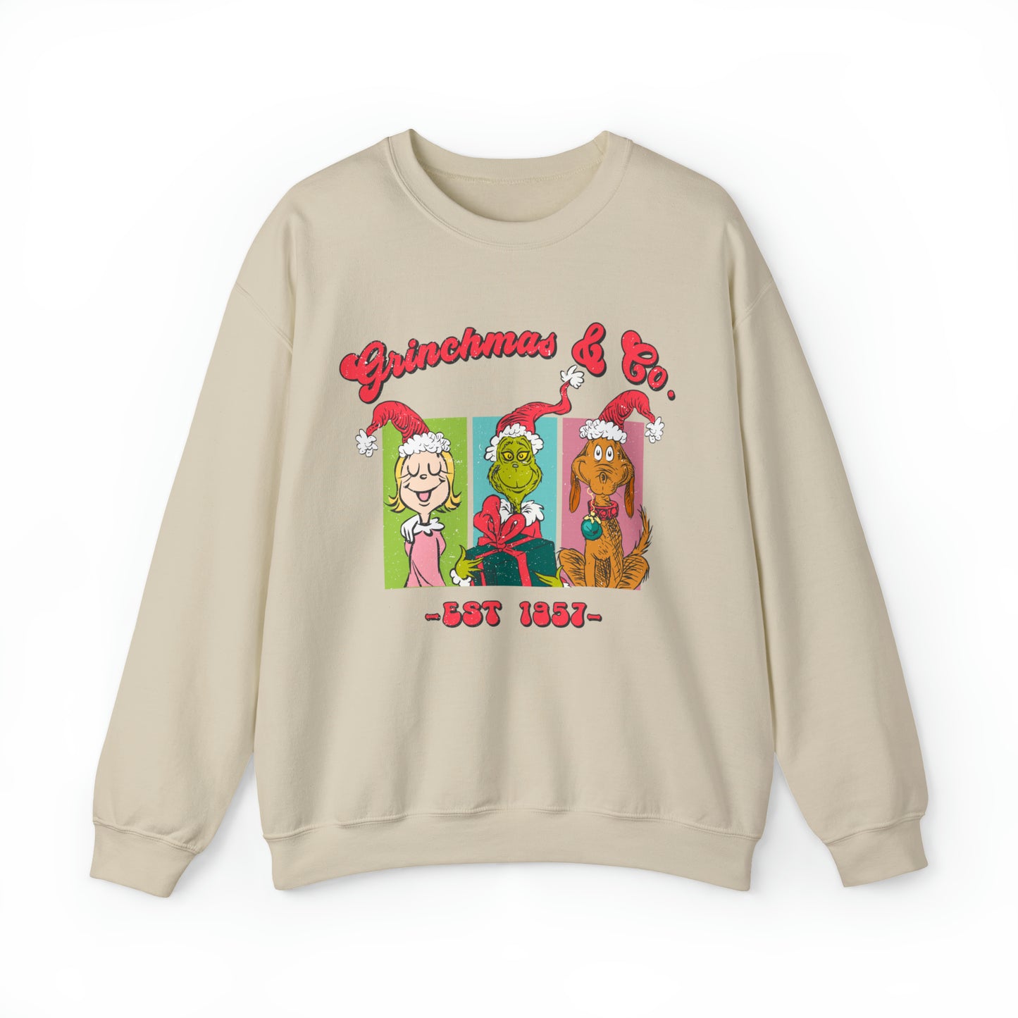 Grinchmas & Co. - Est. 1957 - Crewneck Sweatshirt - Christmas