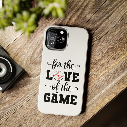 For Love of the Game - Phone Case - Baseball Mom