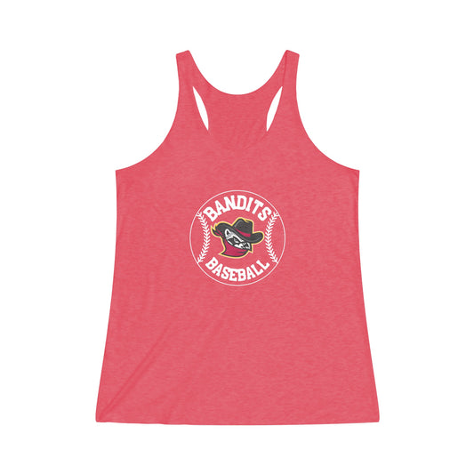 Bandits Baseball - Women's Tri-Blend Racerback Tank