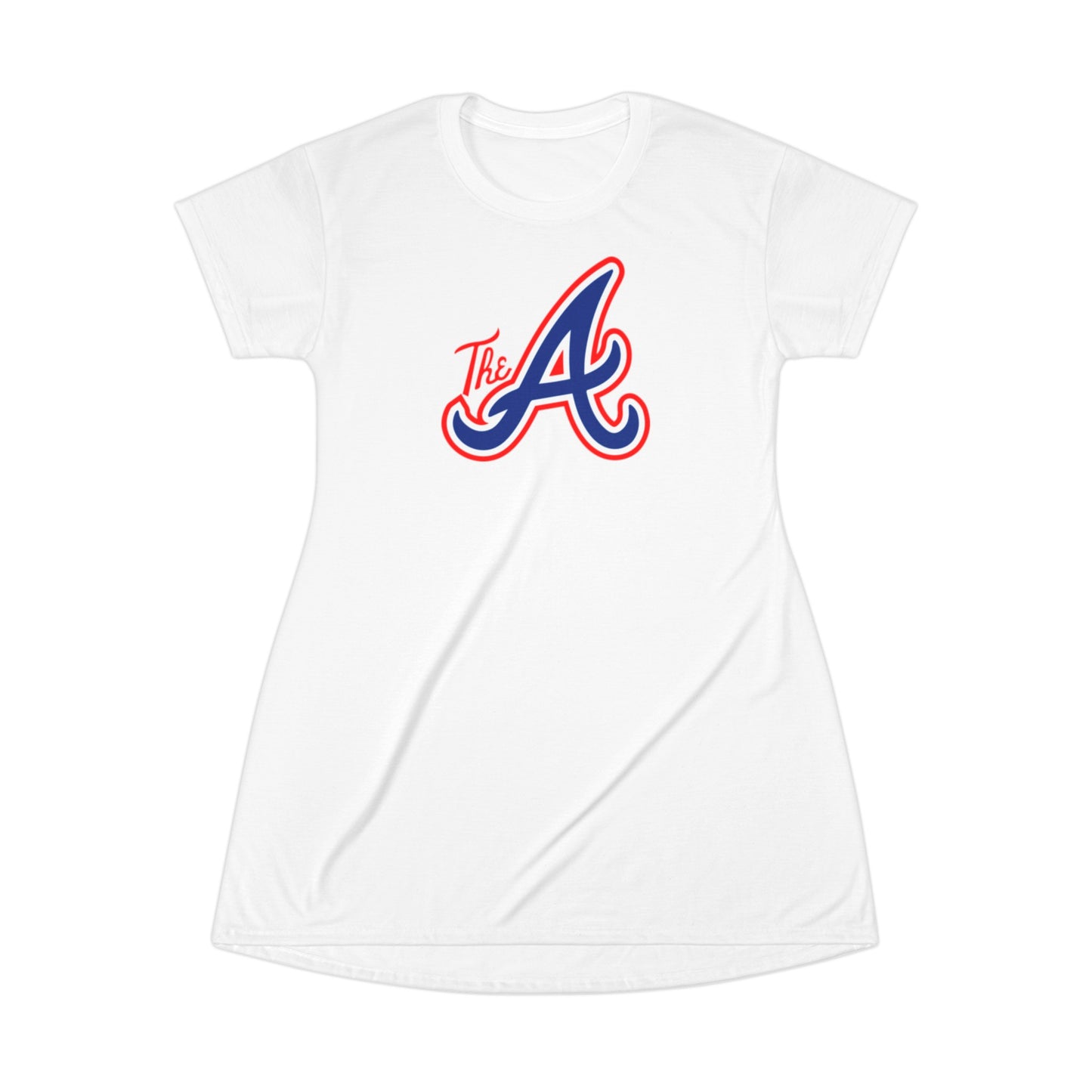 Atlanta Braves T-Shirt Dress: Style and Spirit in One