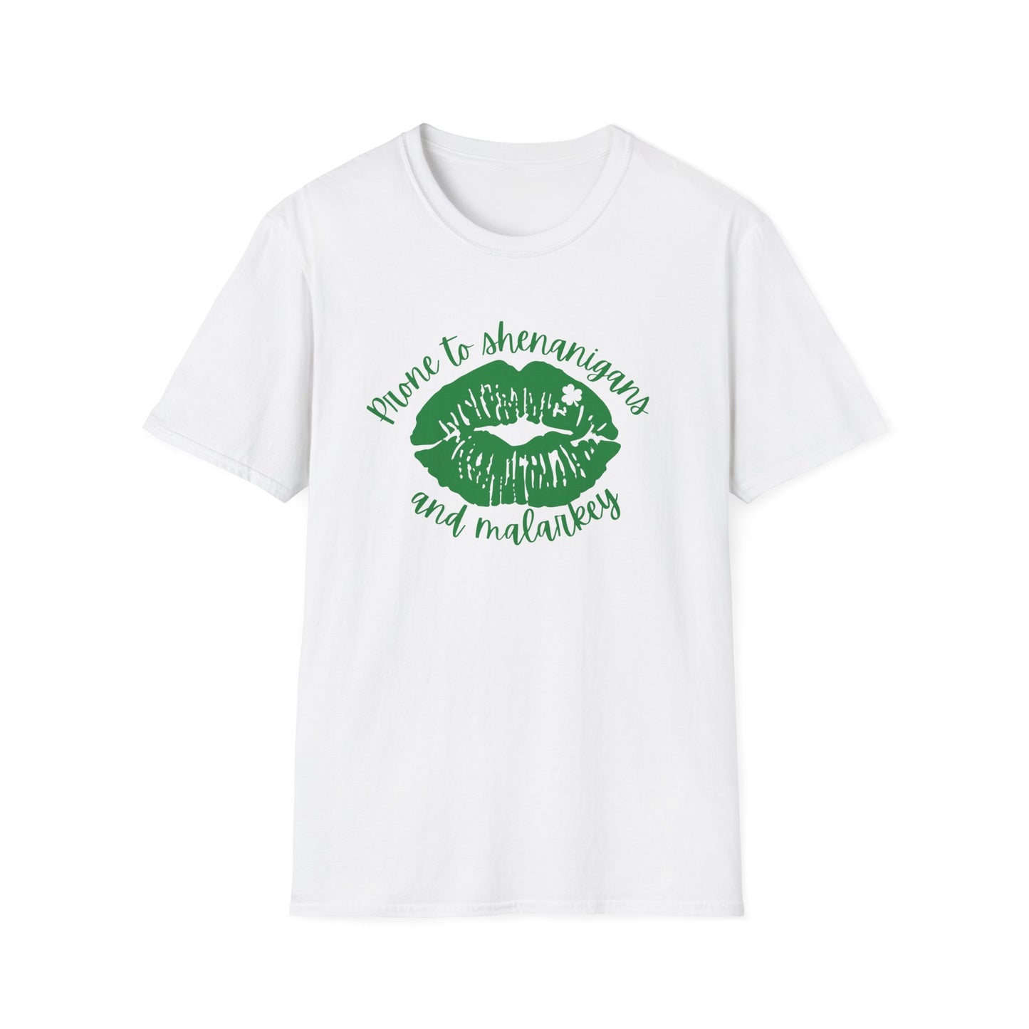 Prone to Shenanigans and Malarkey - Softstyle T-Shirt - St. Patrick's Day - March Tees