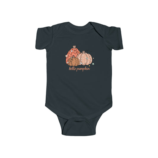 Hello Pumpkin - Fall Themed Baby Onesie