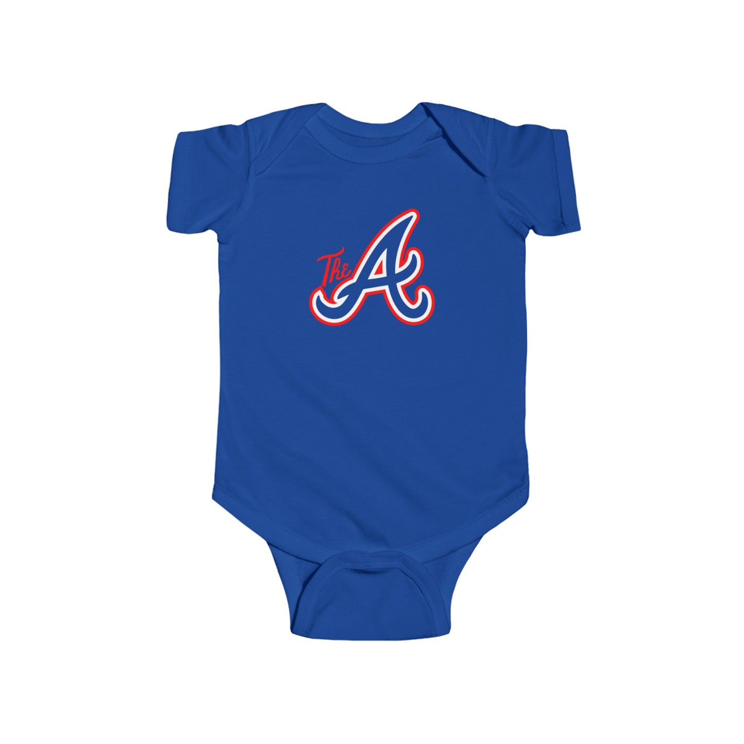 Atlanta Braves Baby Onesie: Start Them Young with Team Spirit - Infant Fine Jersey Bodysuit