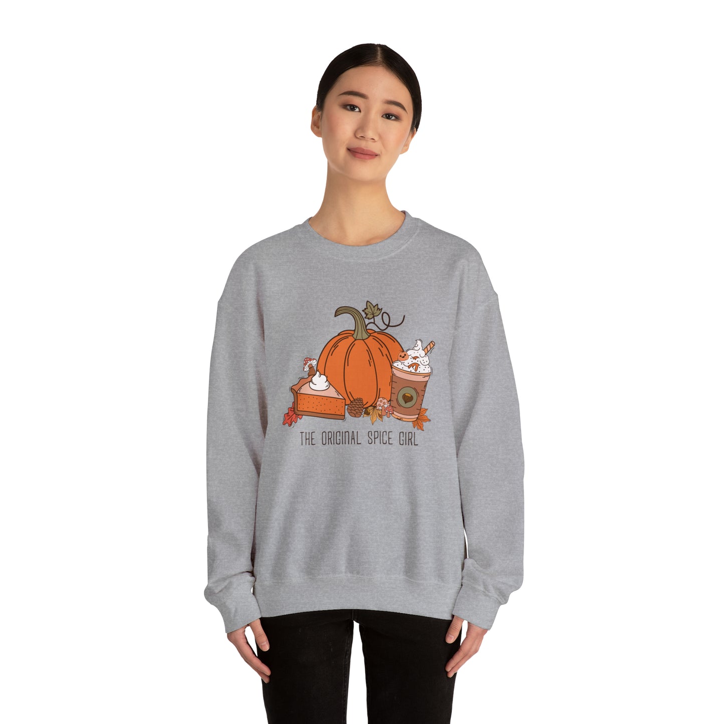 The Original Spice Girl - Fall-Themed Crewneck Sweatshirt