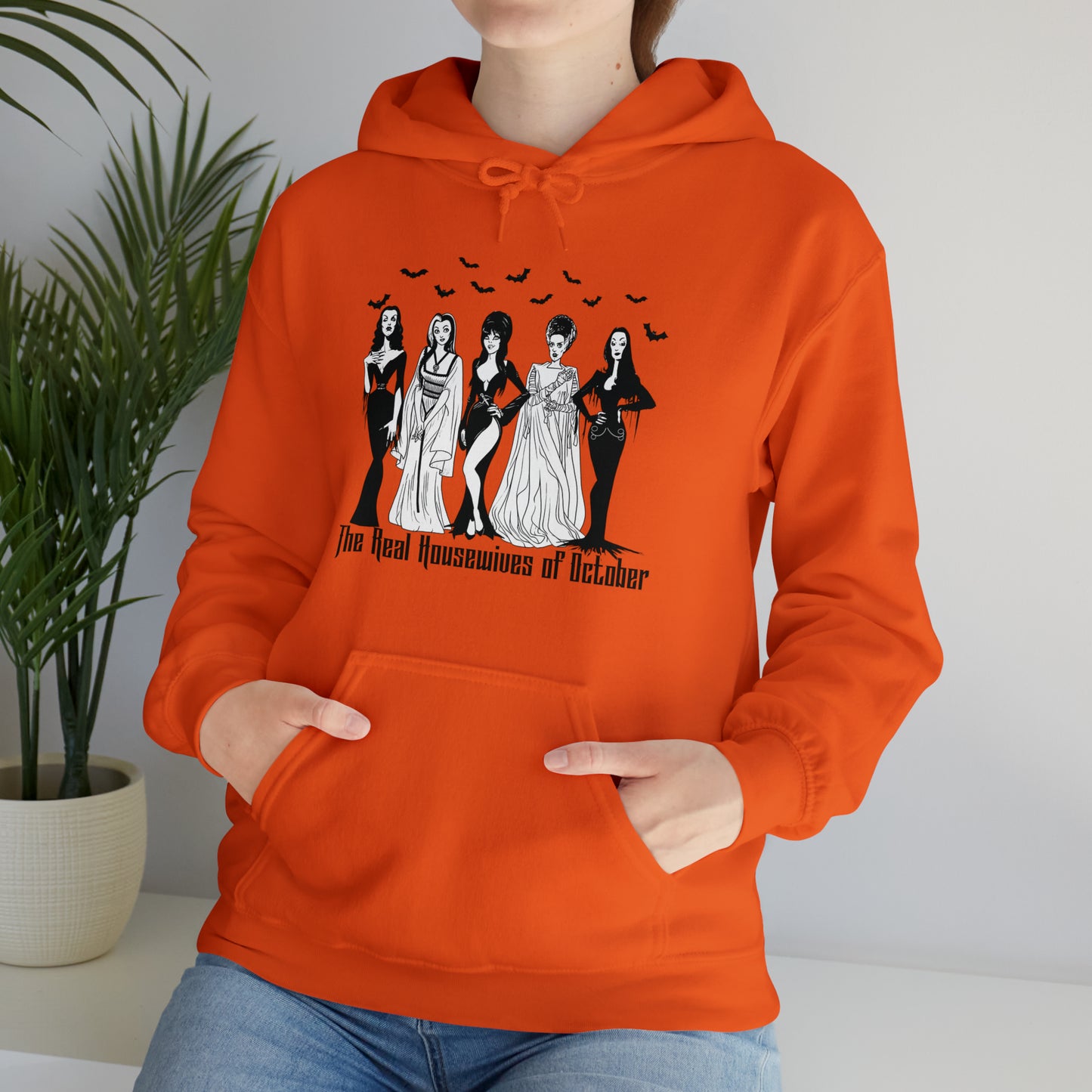 The Real Housewives of October - Halloween Themed Hooded Sweatshirt