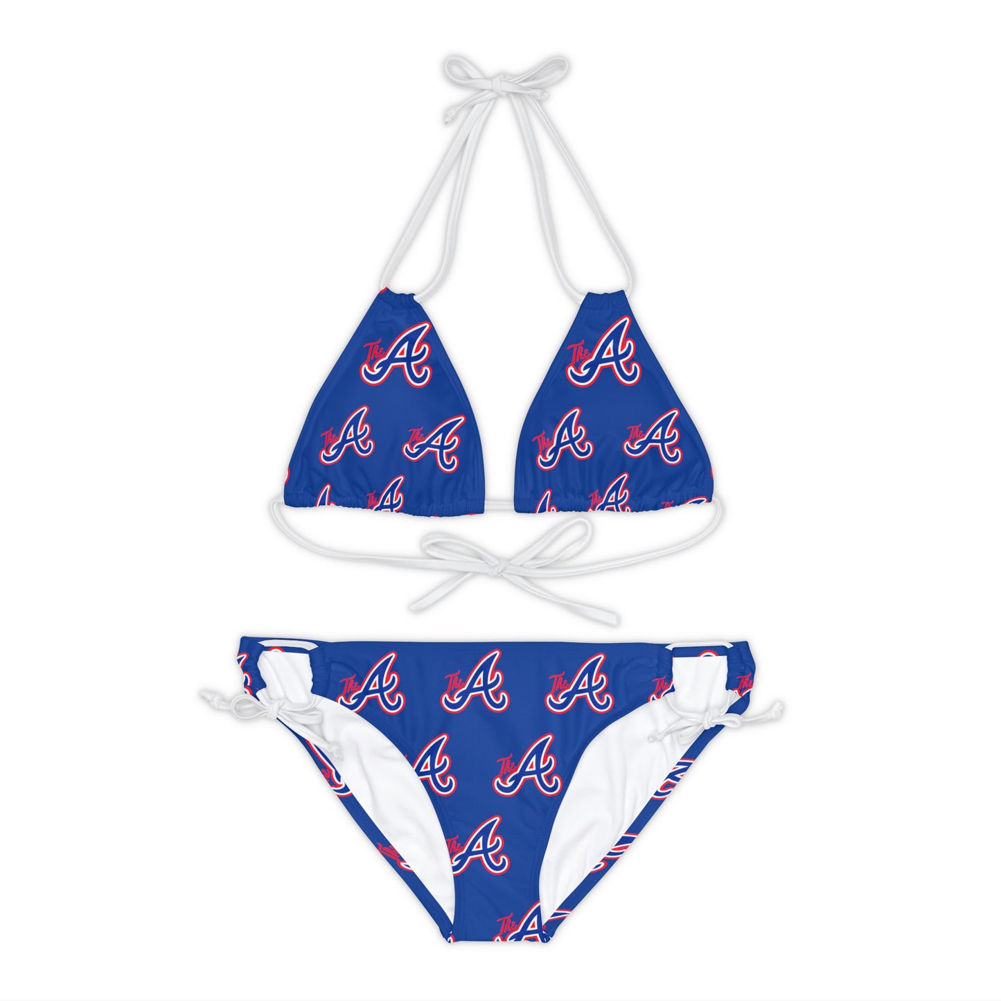 Atlanta Braves Strappy Bikini Set: Show Your Team Spirit in Style