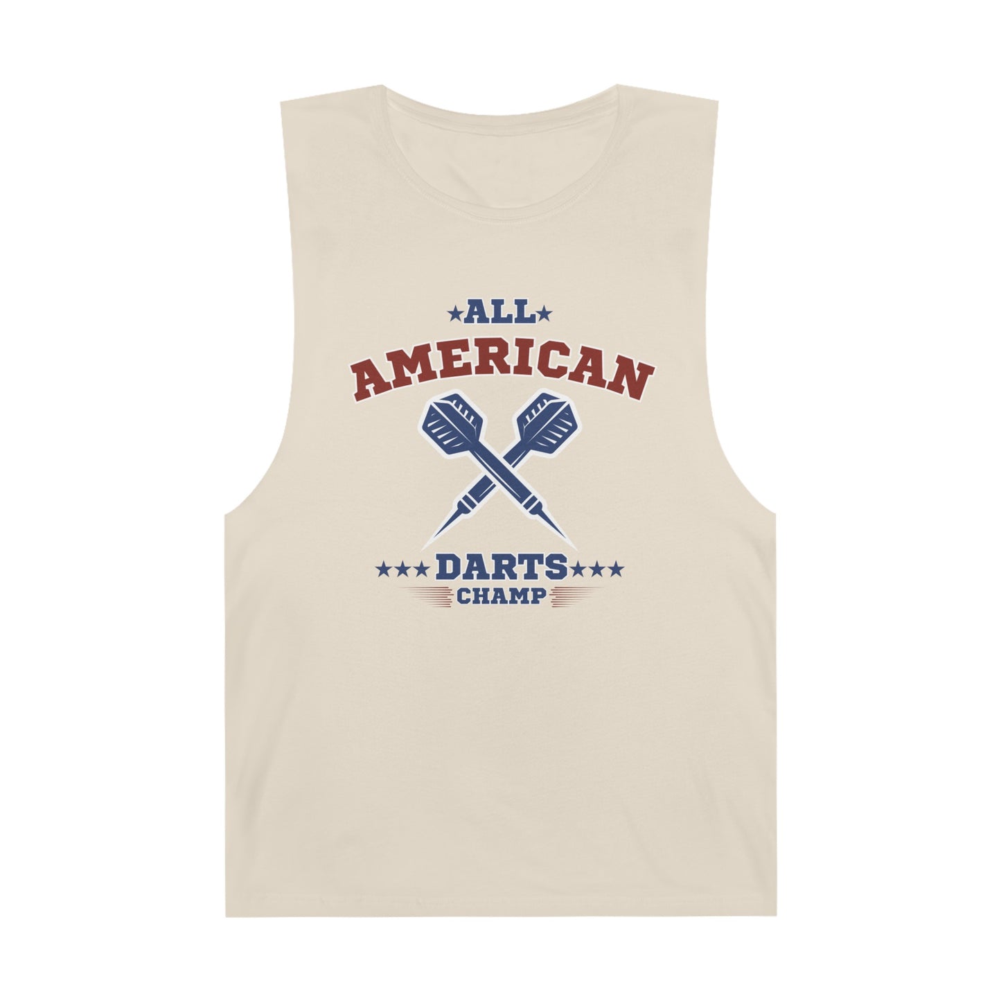 All-American Darts Champ - Unisex Cotton Tank