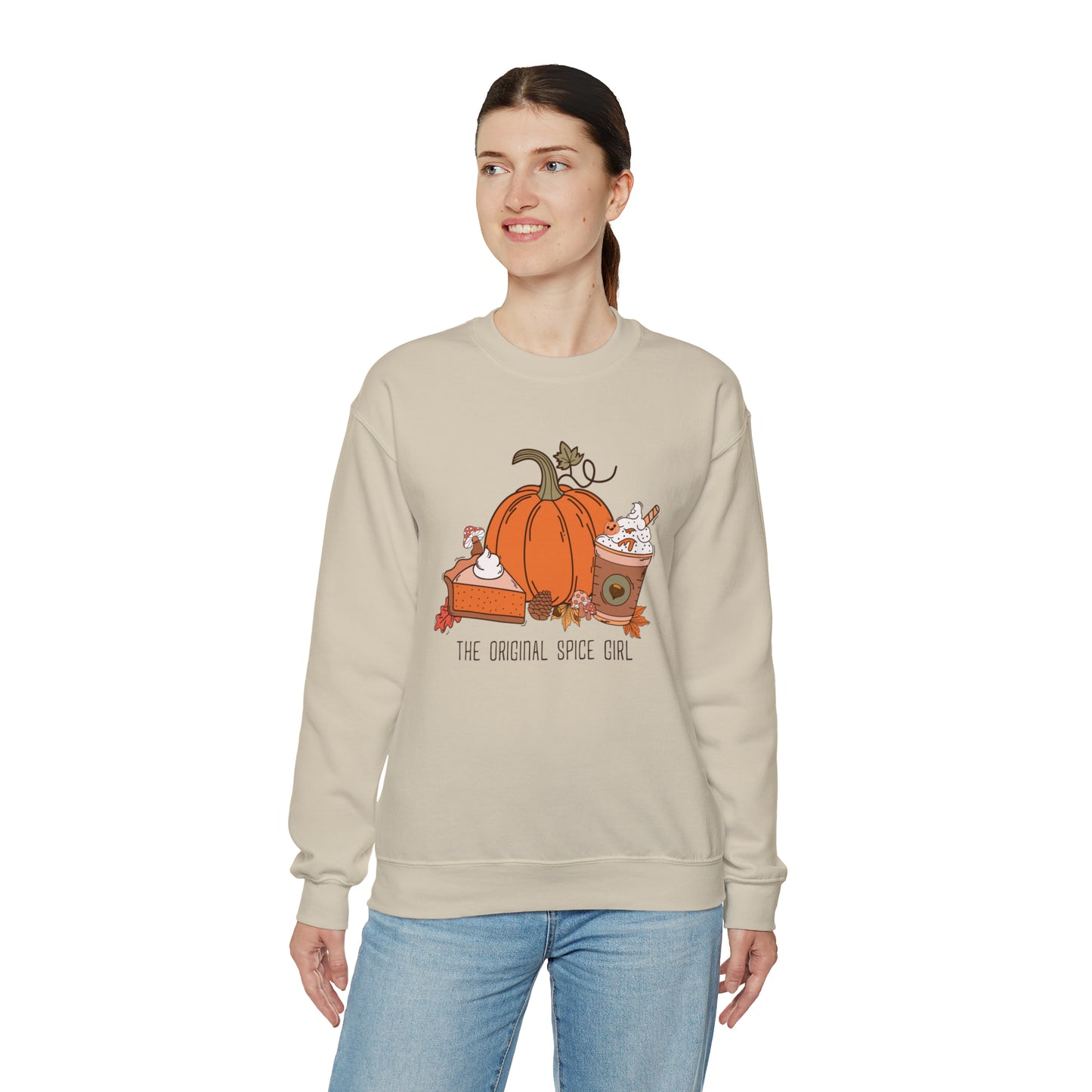 The Original Spice Girl - Fall-Themed Crewneck Sweatshirt