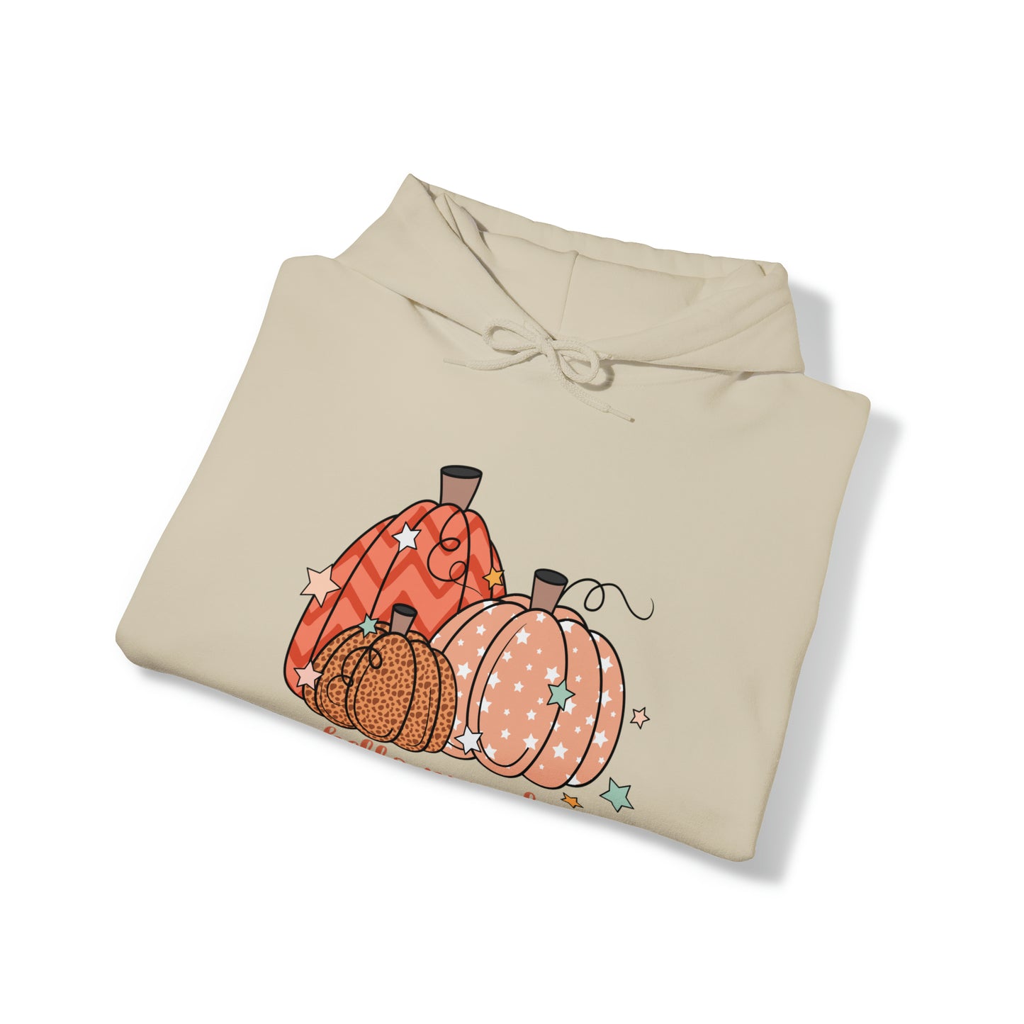 Hello Pumpkin - Fall-Theme Hooded Sweatshirt