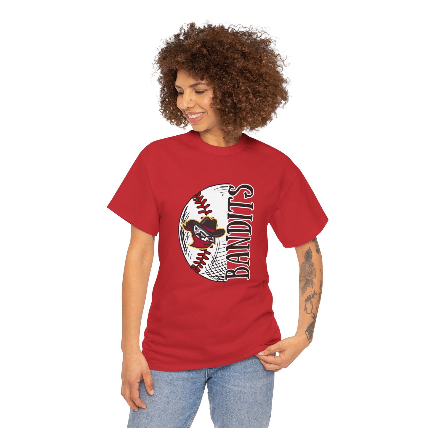 Bandits Baseball - Unisex Cotton T-shirt