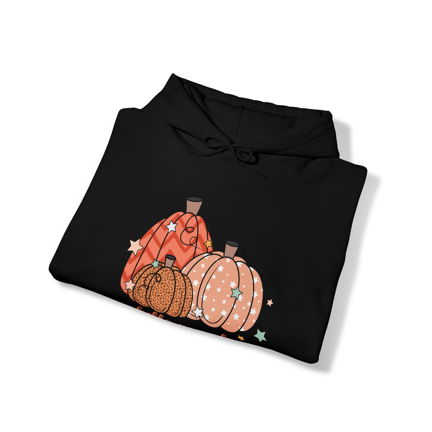 Hello Pumpkin - Fall-Theme Hooded Sweatshirt