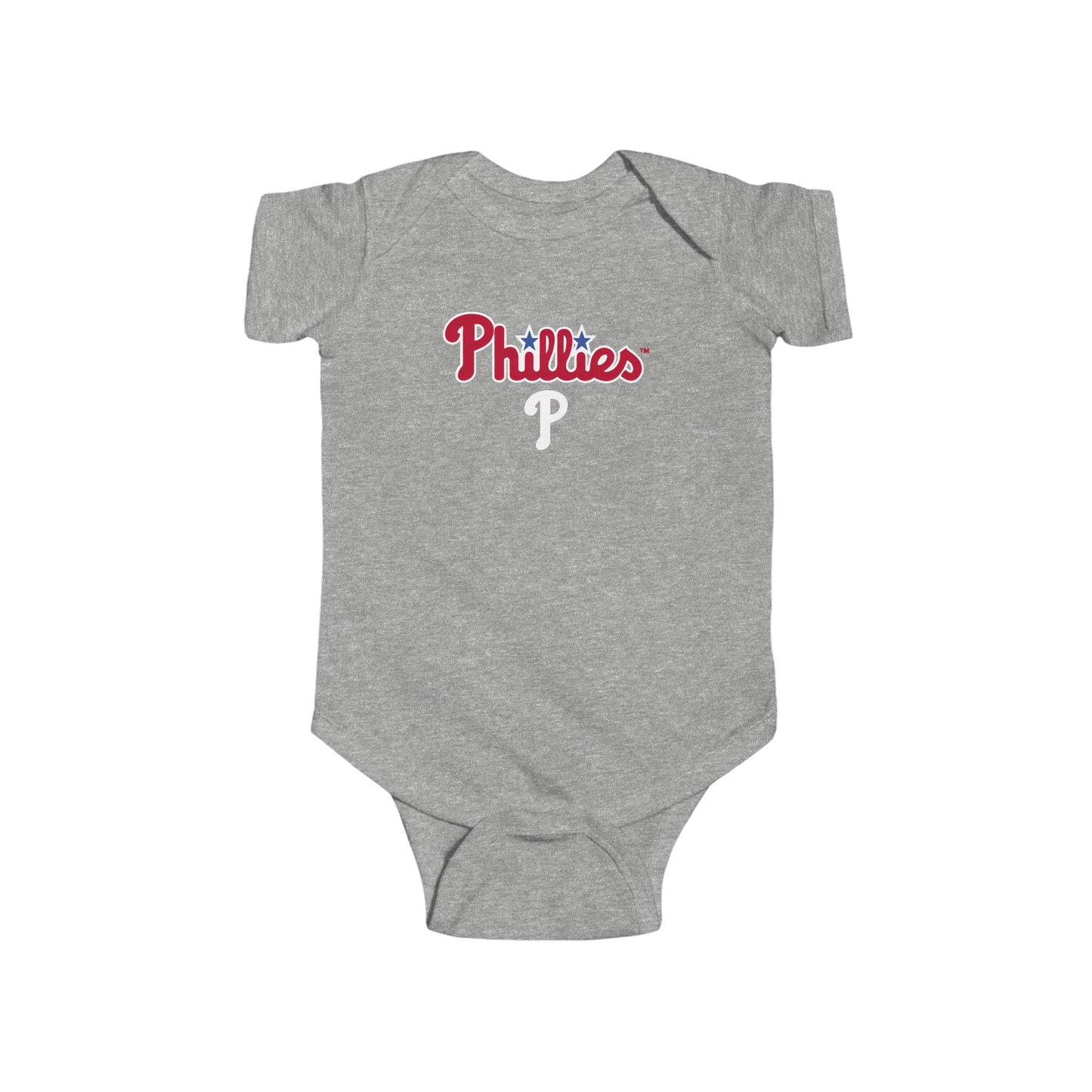 Philadelphia Phillies Baby Onesie: Start Them Young with Team Spirit - Infant Fine Jersey Bodysuit