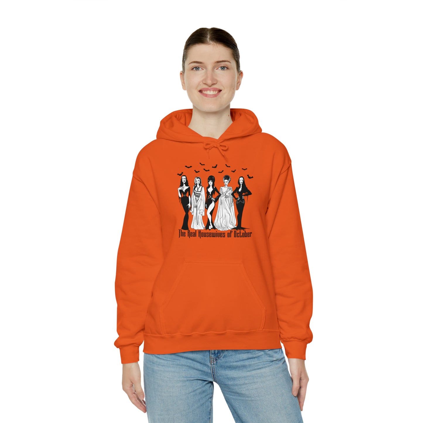 The Real Housewives of October - Halloween Themed Hooded Sweatshirt