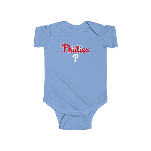 Philadelphia Phillies Baby Onesie: Start Them Young with Team Spirit - Infant Fine Jersey Bodysuit