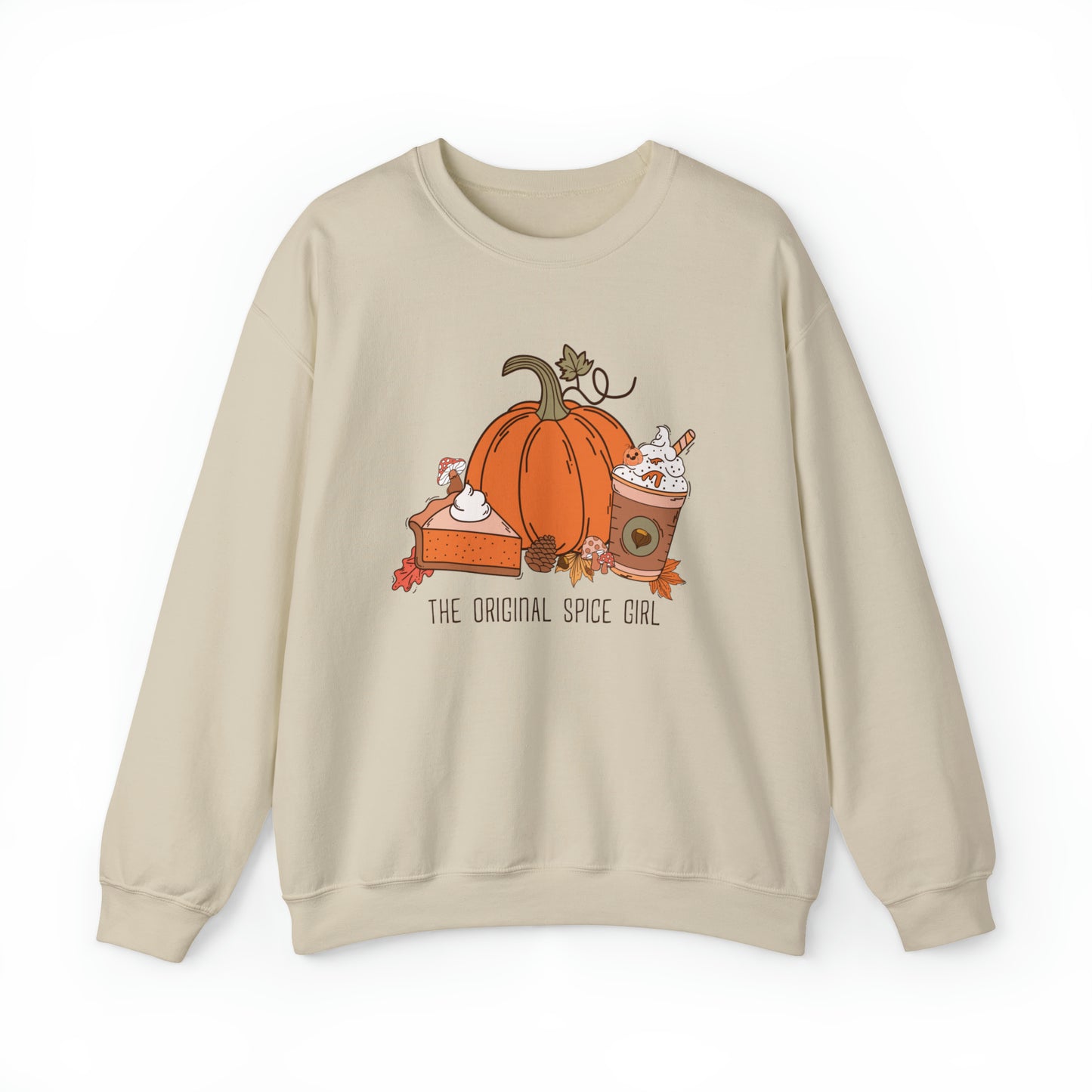 The Original Spice Girl - Fall-Themed Crewneck Sweatshirt