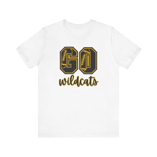 Go Wildcats - Football Mom Jersey Short Sleeve T-shirt: Wear Your Pride