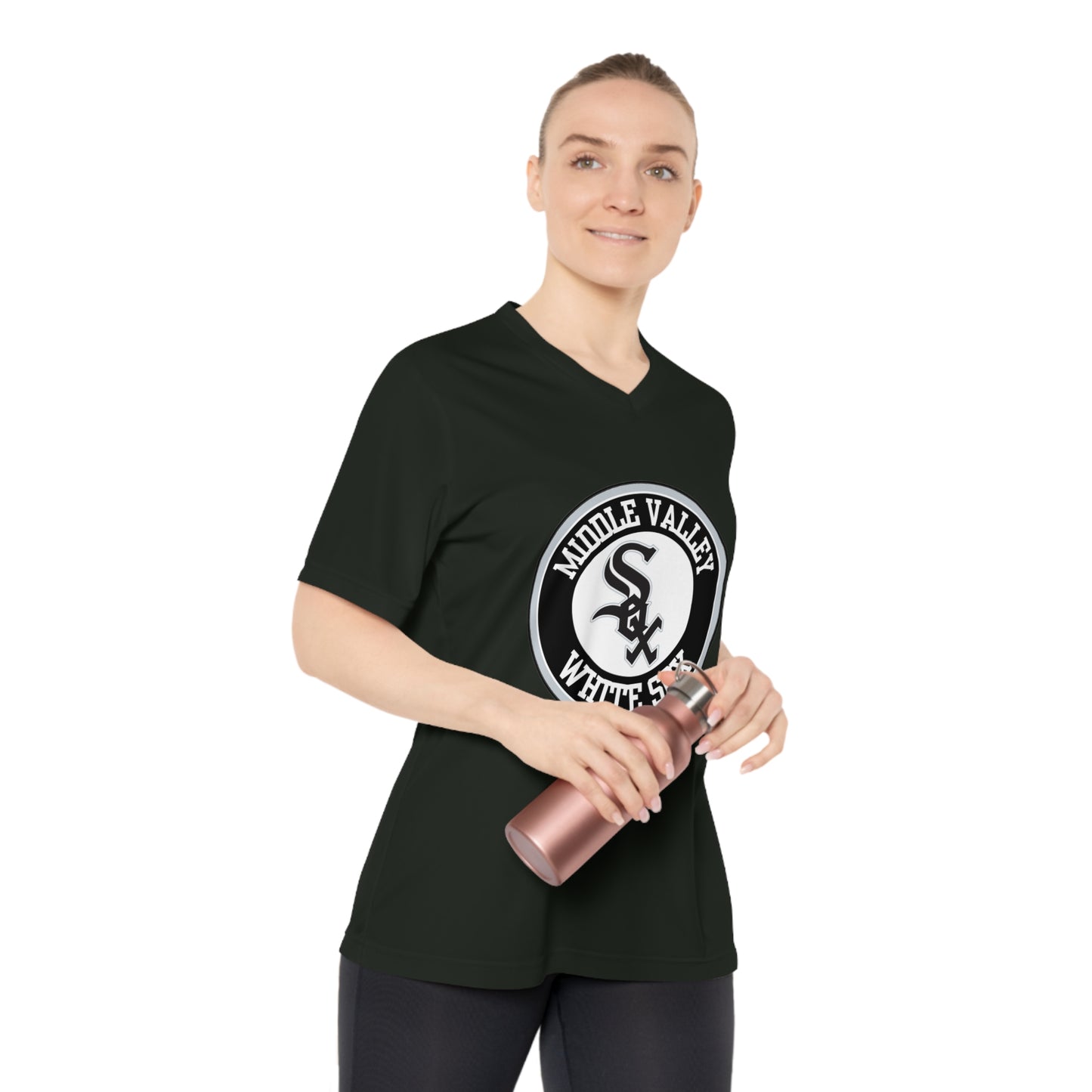 Middle Valley White Sox - Women's Performance V-Neck T-Shirt