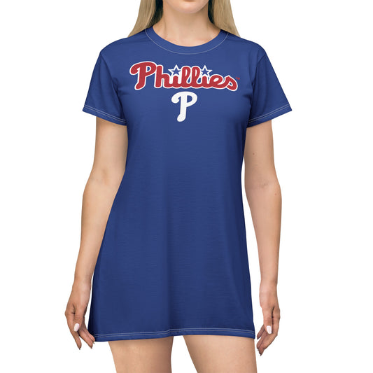 Philadelphia Phillies T-Shirt Dress: Style and Spirit in One