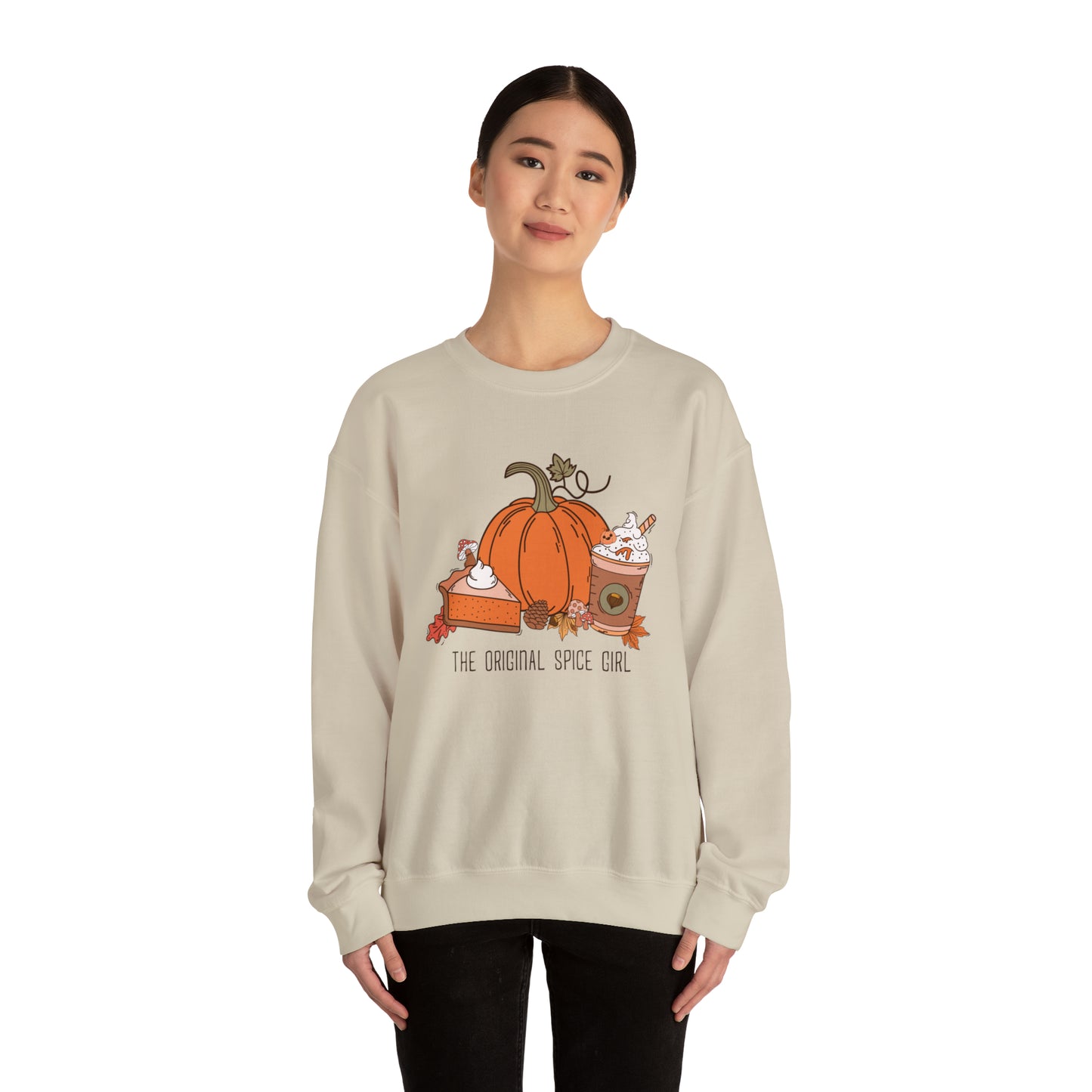 The Original Spice Girl - Fall-Themed Crewneck Sweatshirt