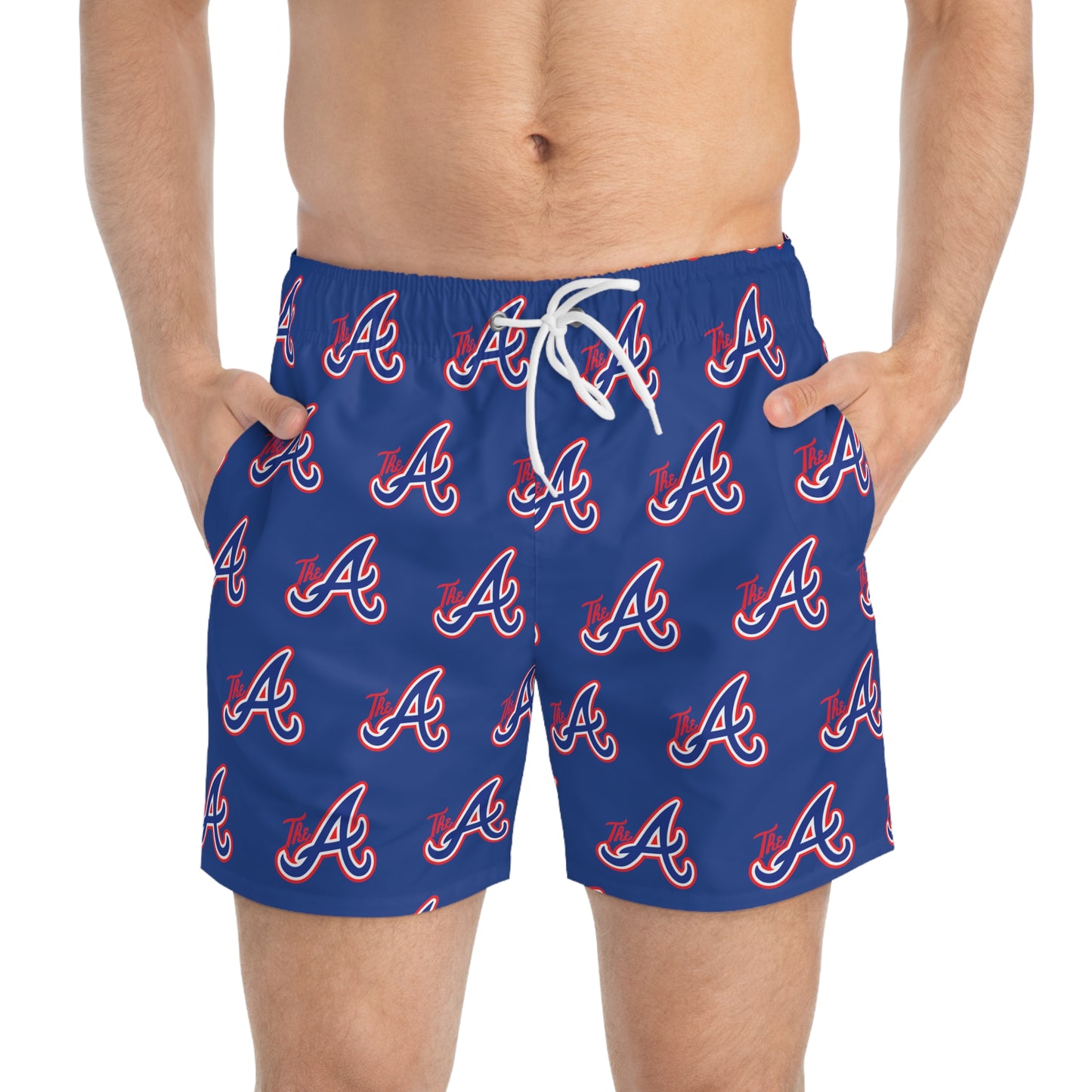 Atlanta Braves Men's Swim Trunks: Show Your Team Spirit with Stylish