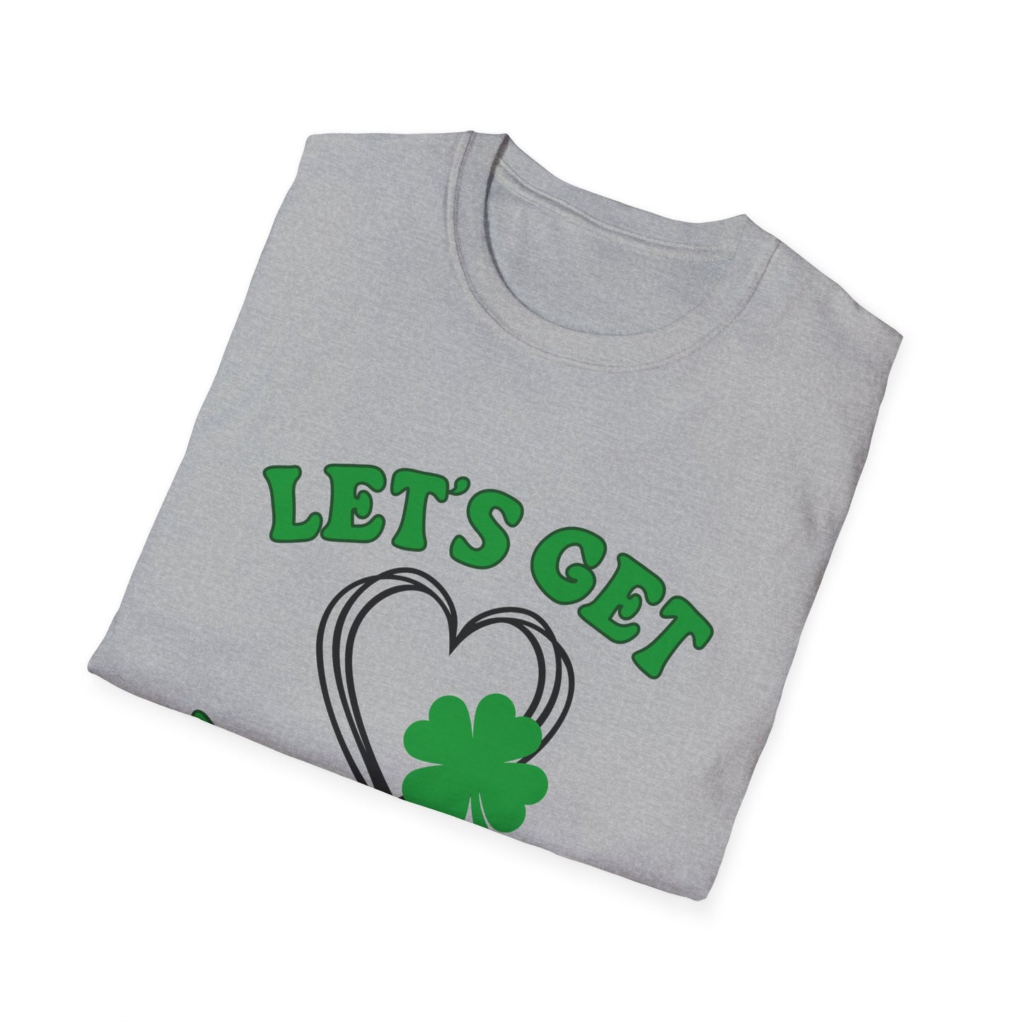 Let's Get Lucked Up - Softstyle T-Shirt - St. Patrick's Day - March Tees