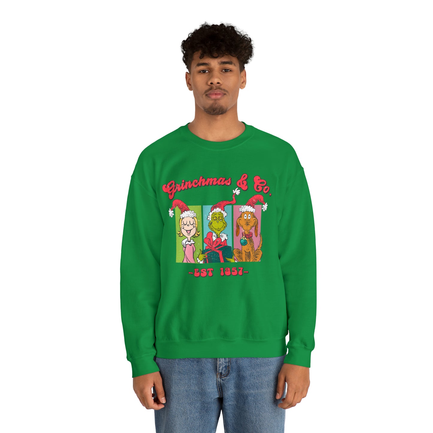 Grinchmas & Co. - Est. 1957 - Crewneck Sweatshirt - Christmas