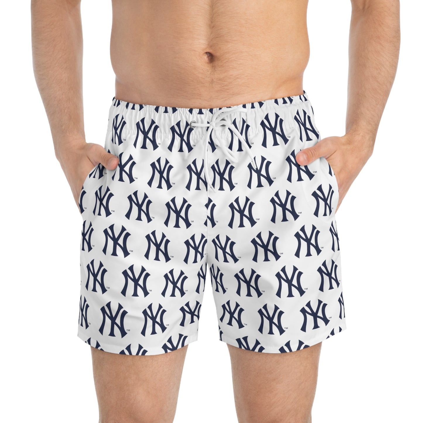 New York Yankees Men's Swim Trunks: Show Your Team Spirit with Stylish