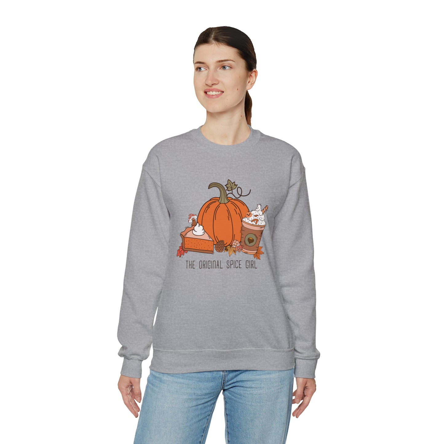 The Original Spice Girl - Fall-Themed Crewneck Sweatshirt