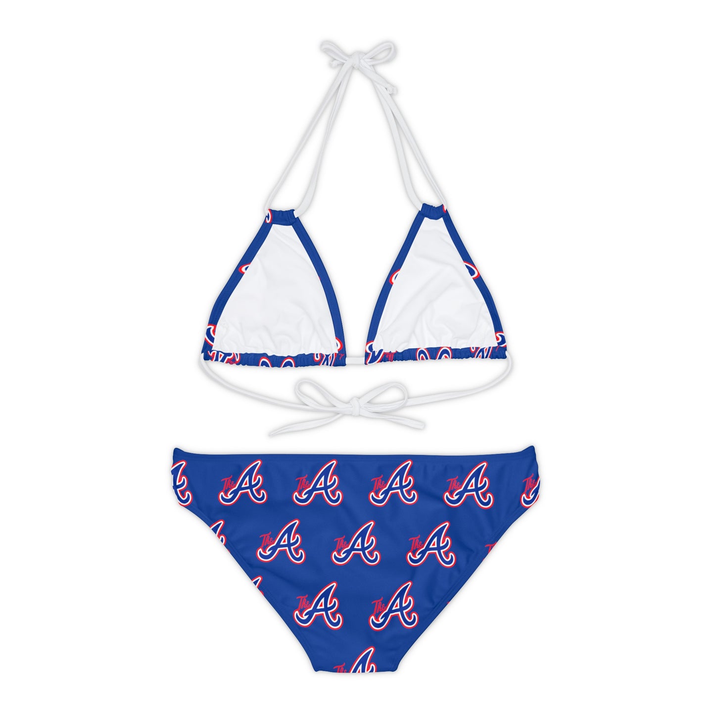 Atlanta Braves Strappy Bikini Set: Show Your Team Spirit in Style